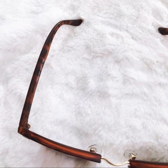 Harris Print & Gold Horn Rimmed Sunglasses - Picture 6 of 9